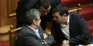Βερναρδάκης Τσίπρας Παππάς