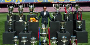 Ο Τσάβι στην Μπαρτσελόνα