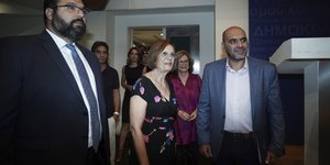 Η πολιτική ηγεσία του υπουργείου Πολιτισμού