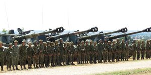 Τα τανκς του ελληνικού στρατού στη Θράκη