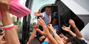 O υποψήφιος δήμαρχος Κωνσταντινούπολης, Εκρέμ Ιμάμογλου