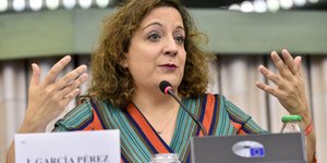 Η ισπανίδα ευρωβουλευτής Ιράτσε Γκαρθία Πέρεθ