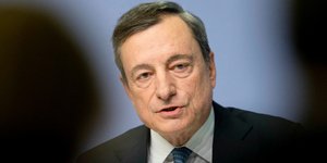 Ο πρόεδρος της ΕΚΤ, Μάριο Ντράγκι
