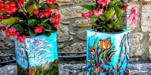 Τενεκέδες από τυρί μετατράπηκαν σε έργα τέχνης