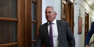 Ο υπουργός Αμυνας Ευάγγελος Αποστολάκης