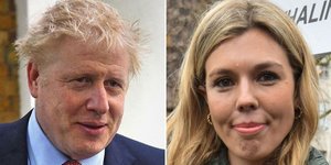 Ο Μπόρις Τζόνσον και η Κάρι Σίμοντς