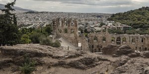Ηρώδειο από ψηλά
