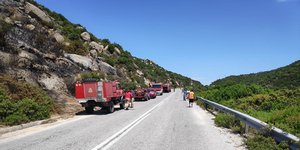 Φωτιά ξέσπασε στο Καλαμίτσι Χαλκιδικής /