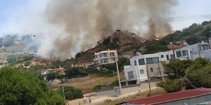 Φωτιά στο Λαγονήσι