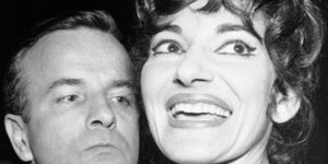 Ο Φράνκο Τζεφιρέλι και η Μαρία Κάλλας