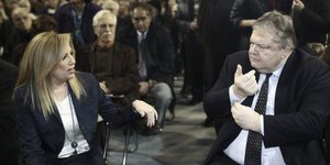 Φώφη Γεννηματά, Ευάγγελος Βενιζέλος