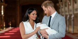 Η Μέγκαν Μαρκλ, ο πρίγκιπας Χάρι και ο μικρός Άρτσι 