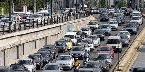 Κυκλοφοριακό κομφούζιο στην Αθήνα
