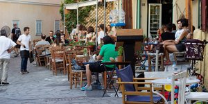 Γειτονιά στην Αθήνα
