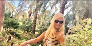 Μαρίνα Πατούλη animal prints Μονακό