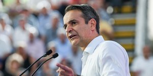Ομιλία Μητσοτάκη στην Ελευσίνα