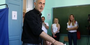 Γιάννης Μώραλης ψηφίζει