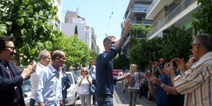 Μπακογιάννης στο δρόμο