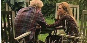 Ο Μπόρις Τζόνσον με την σύντροφό του 