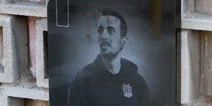 Μνημείο για τον φίλαθλο του ΠΑΟΚ, Νάσο Κωνσταντίνου στην οδό Αγίου Δημητρίου