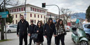 Η οικογένεια του Βαγγέλη Γιακουμάκη στο δικαστήριο Ιωαννίνων