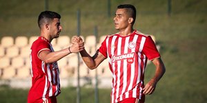 Σκόραρε για τον Ολυμπιακό ο Γιάννης Μασούρας