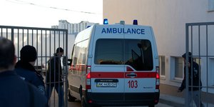 Ασθενοφόρο στην Ουκρανία