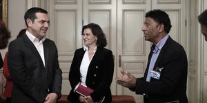 Ο Αλέξης Τσίπρας και ο Βασίλη Παϊτέρης