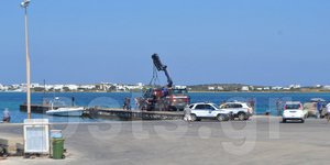 Ανασύρθηκε το αυτοκίνητο του επιχειρηματία