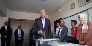 Ο Τούρκος πρόεδρος Ρετζέπ Ταγίπ Ερντογάν