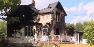 Καμένο σπίτι