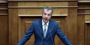 Ο Σταύρος Θεοδωράκης αποχαιρέτησε την Βουλή
