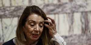 Τασία Χριστοδουλοπούλου κοντινό