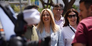 Τόνια Αντωνίου και Φώφη Γεννηματά 