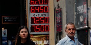 Τιμές συναλλάγματος στη Τουρκία 