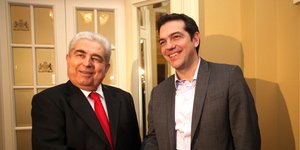 Παλιότερη συνάντηση του Δημήτρη Χριστόφια με τον Αλέξη Τσίπρα