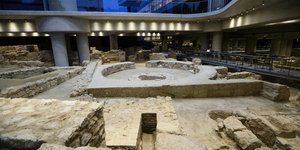 Οι ανασκαφές κάτω από το Μουσείο της Ακρόπολης