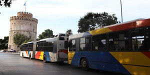 Λεωφορεία λευκός πύργος