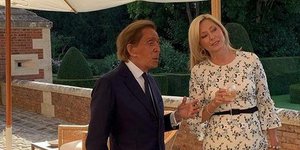 Η Μαρί Σαντάλ με τον εδώ και πολλά χρόνια φίλο της, Valentino