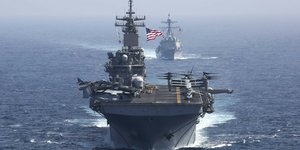 Το αμερικανικό πολεμικό πλοίο USS Kearsarge