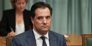 Ο υπουργός Ανάπτυξης και Επενδύσεων, Αδωνις Γεωργιάδης