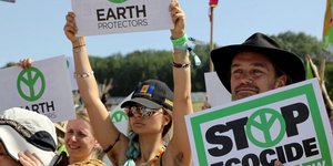 Διαμαρτυρία για περισσότερες πολιτικές για την κλιματική αλλαγή