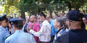 Αποδοκιμασίες για τον βουλευτή του ΣΥΡΙΖΑ Χρήστο Καραγιαννίδη στη Δράμα