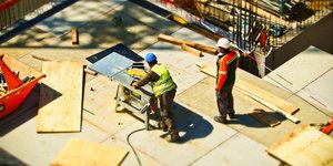 Εργάτες σε οικοδομή