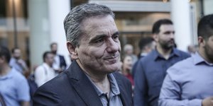 Ο Ευκλείδης Τσακαλώτος πρώην υπουργός Οικονομικών της κυβέρνησης ΣΥΡΙΖΑ