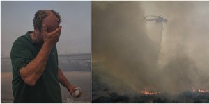Διαρκείς αναζοπυρώσεις στην μεγάλη πυρκαγιά της Εύβοιας
