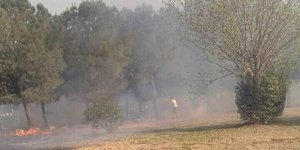 Φωτιά στον περιβάλλοντα χώρο του Κατράκειου Θεάτρου