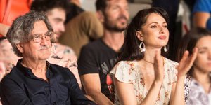 Ο Νίκος Γαλανός και η Ελένη Σαγανά στο Βεάκειο Θέατρο