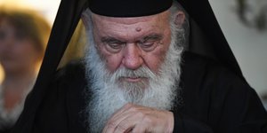 Ο Αρχιεπίσκοπος Ιερώνυμος