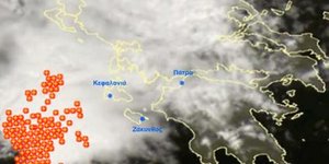 Ο χάρτης του Σάκη Αρναούτογλου για την κακοκαιρία Αντίνοος